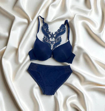 Butterfly Pad Bra Set