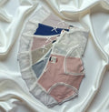 Soft Plain Rib Lace Panty