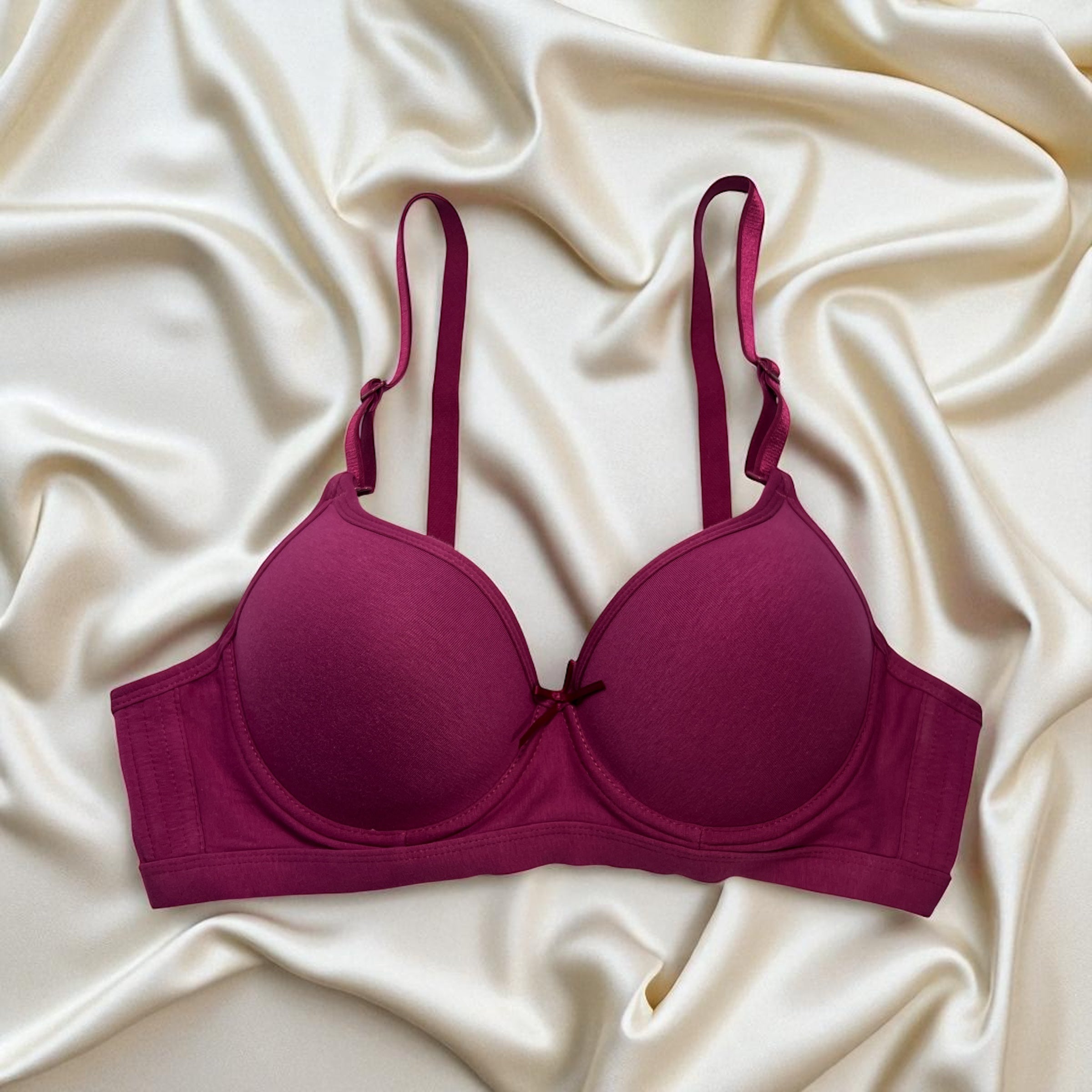 Cotton Wire Pad Bra