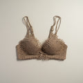 Net Cotton Padded Bra