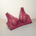Net Cotton Padded Bra
