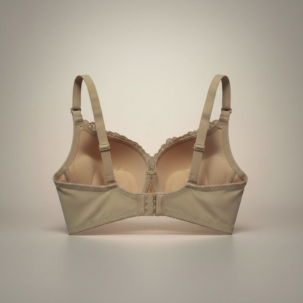 Net Cotton Pdded Bra