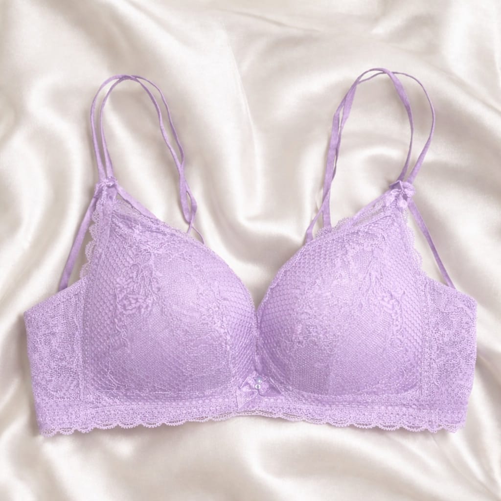 Luxe Petal Lace Bra