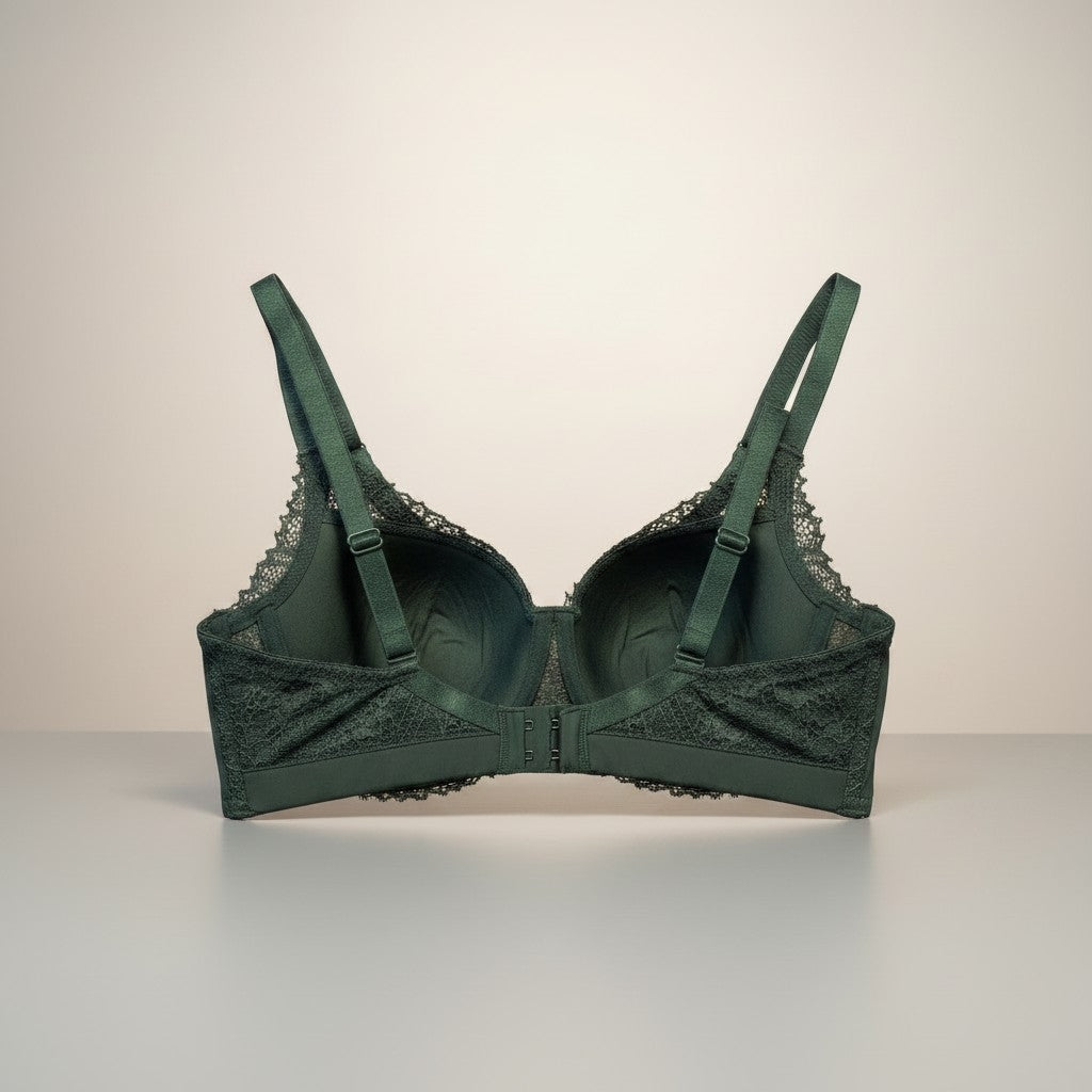Net Cotton Padded Bra
